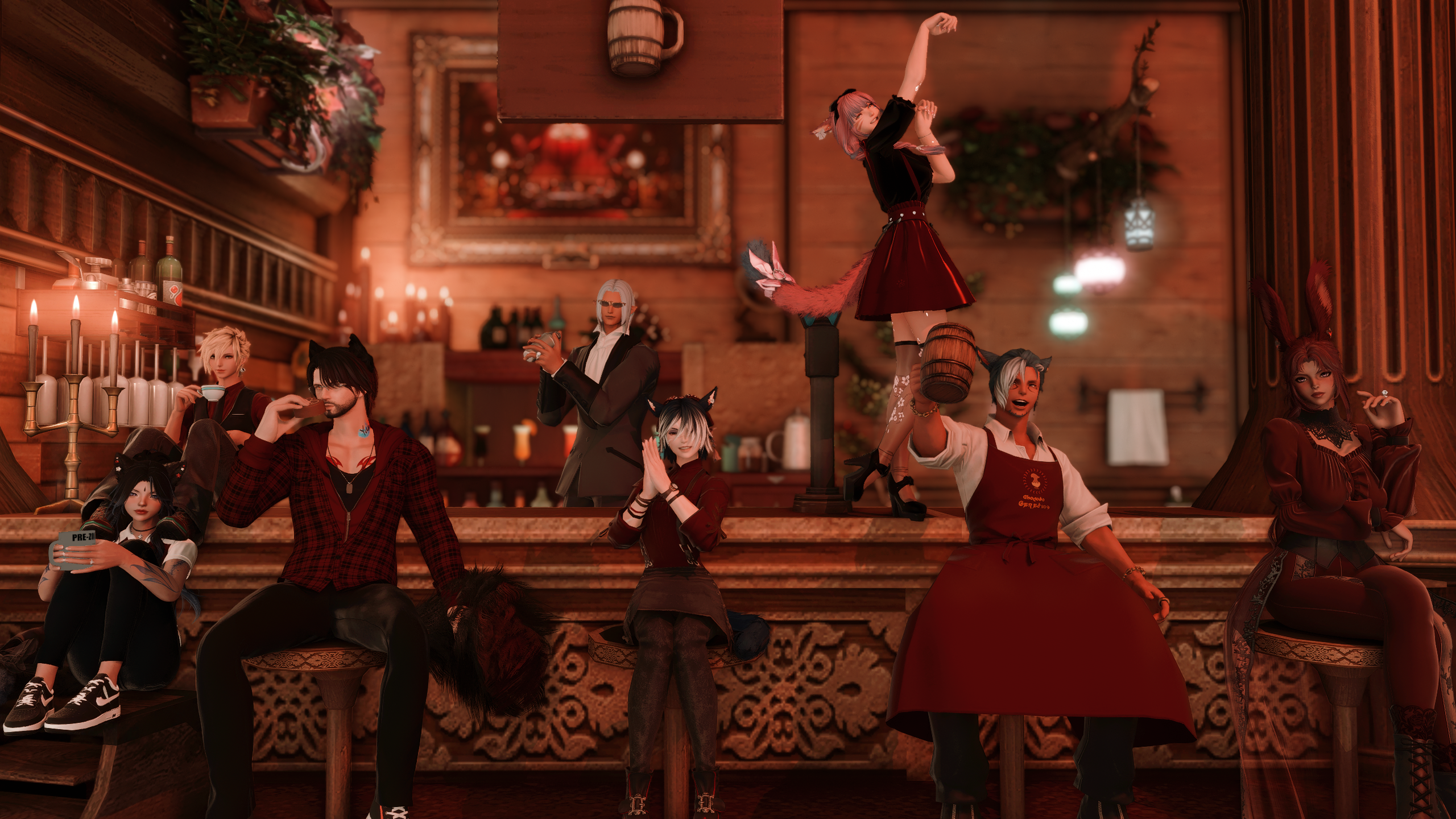 The Silver Duck team together